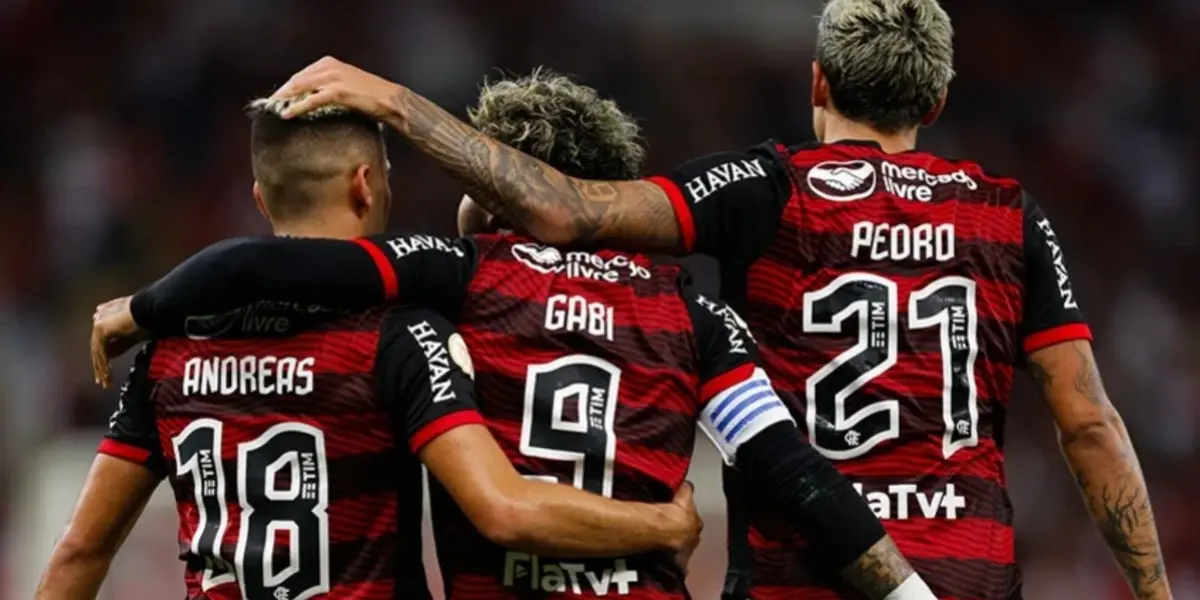 Em partida pela Libertadores, Andreas Pereira comemorou seu gol repetindo um momento icônico do Flamengo