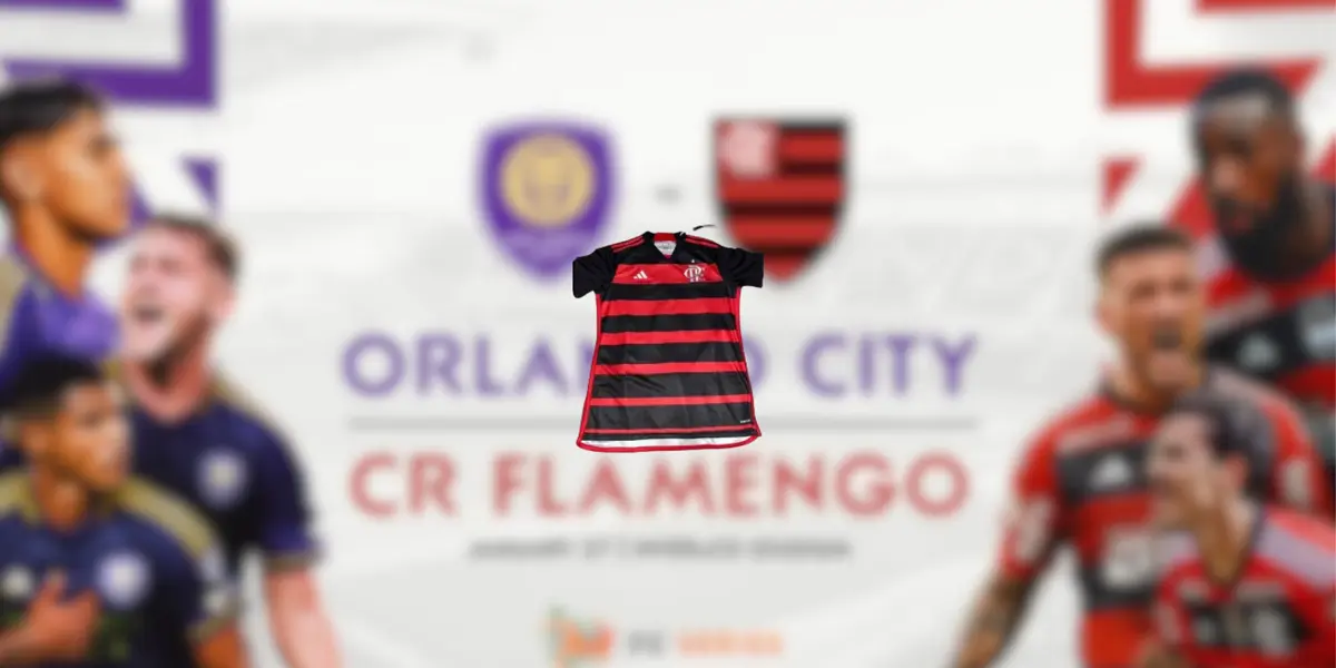 Este será o novo manto utilizado pelo Flamengo durante a temporada