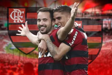 Éverton Ribeiro e  Gustavo Cuellar