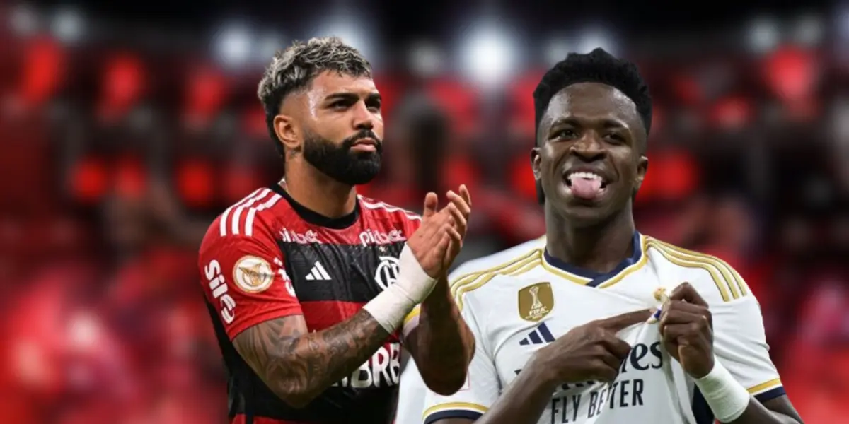 Gabigol e Vinicius Junior