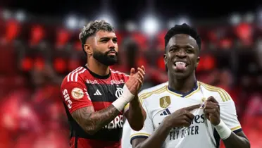 Gabigol e Vinicius Junior