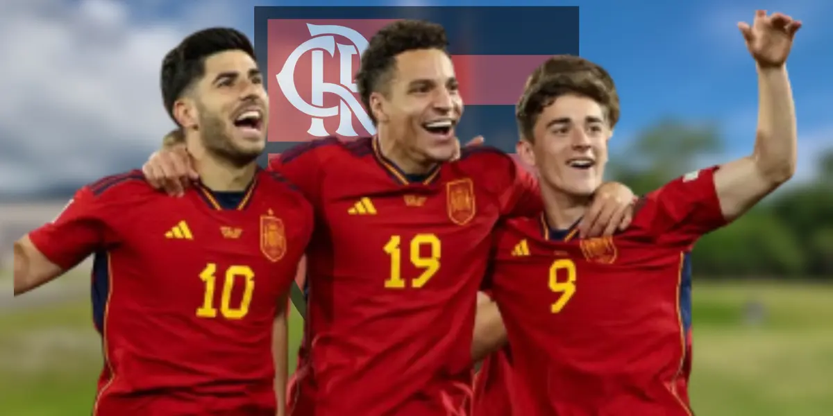 Jogadores da seleção espanhola