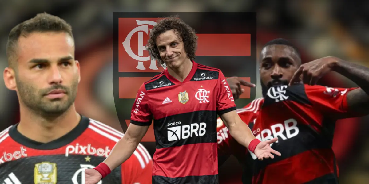 Jogadores do Flamengo