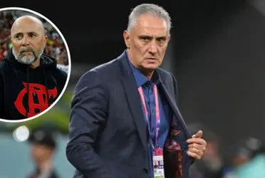 Jorge Sampaoli e Tite no Flamengo