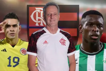 Landim, Luiz Henrique e Borré