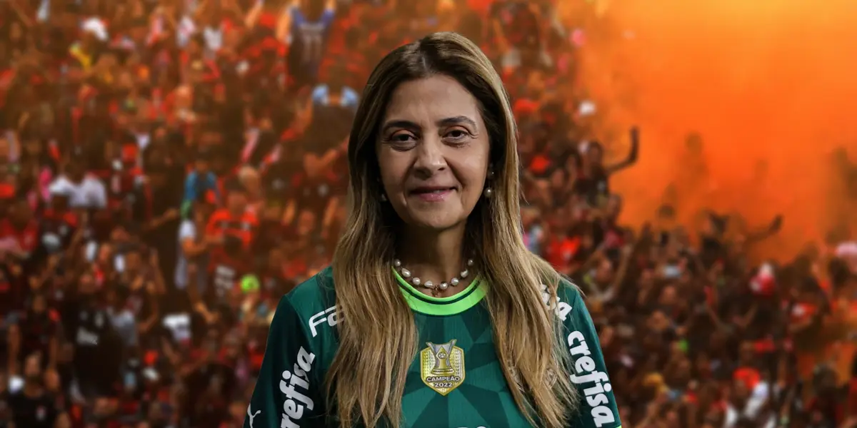 Leila Pereira, presidente do Palmeiras