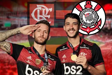 Léo Pereira e Gustavo Henrique