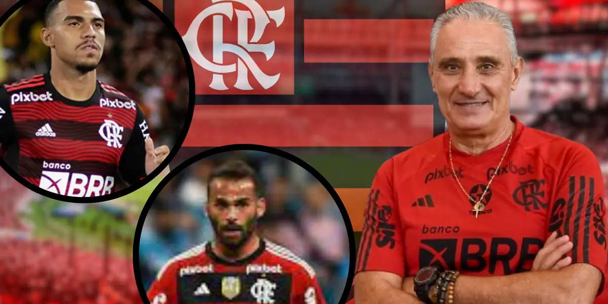 Matheuzinho, Thiago Maia e Tite