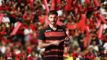 Matías Viña, lateral-esquerdo do Flamengo