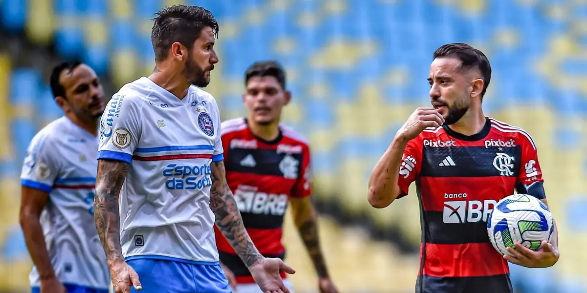 Veja escalação do Bahia para o jogo contra o Flamengo hoje