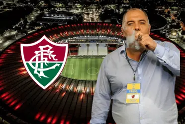 O dirigente exige jogar sua partida contra o Bragantino no Maracanã