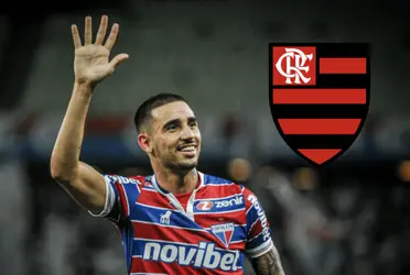 O jogador é um dos que mais criticam e zoam o Flamengo