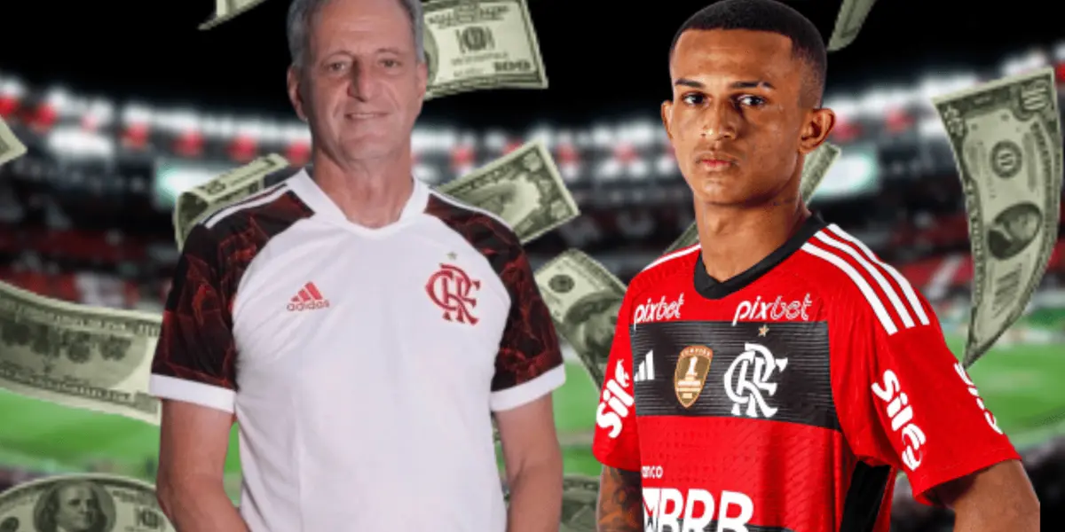 O jogador é um dos que o Flamengo deseja vender para 2024