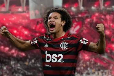 O jogador está de saída do clube turco e pode pinta no Mengão