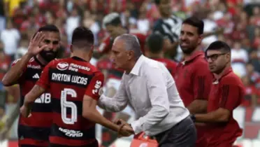 O jogador está na Europa e rendeu milhões para os cofres do Flamengo