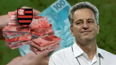 O jogador foi negociado e isso rendeu uns milhões  para o Flamengo