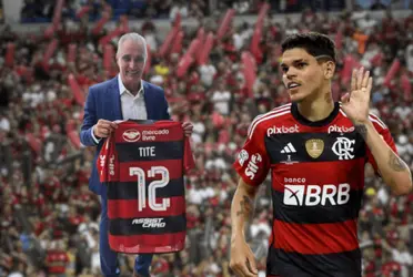 O jogador foi responsável pelo primeiro gol da era Tite