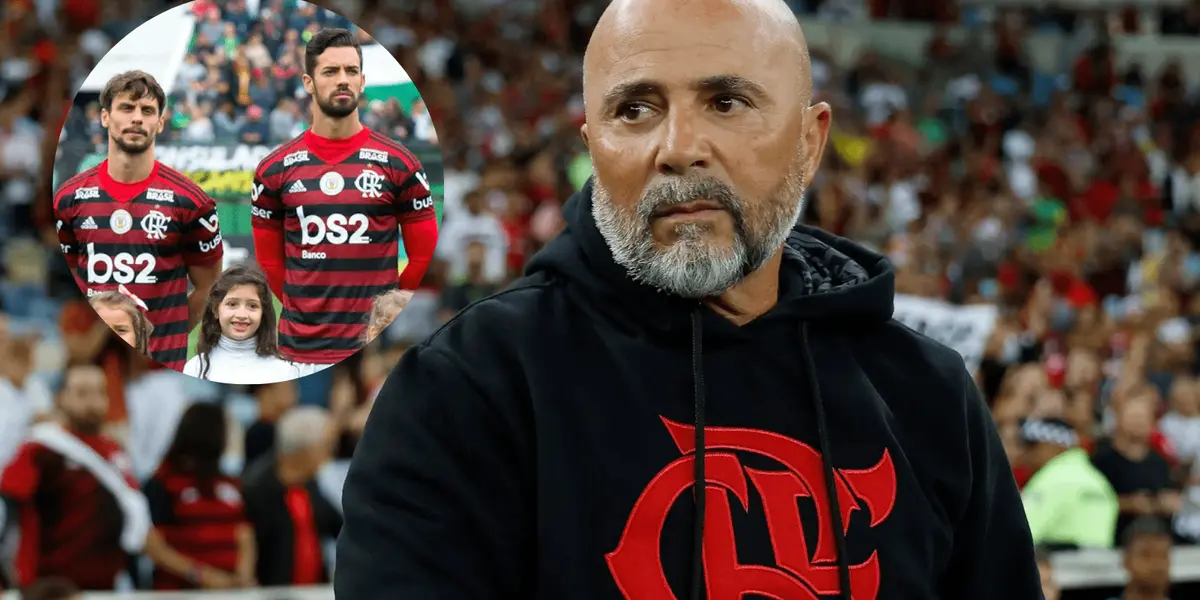 O jogador guarda más recordações do ex-técnico do Flamengo