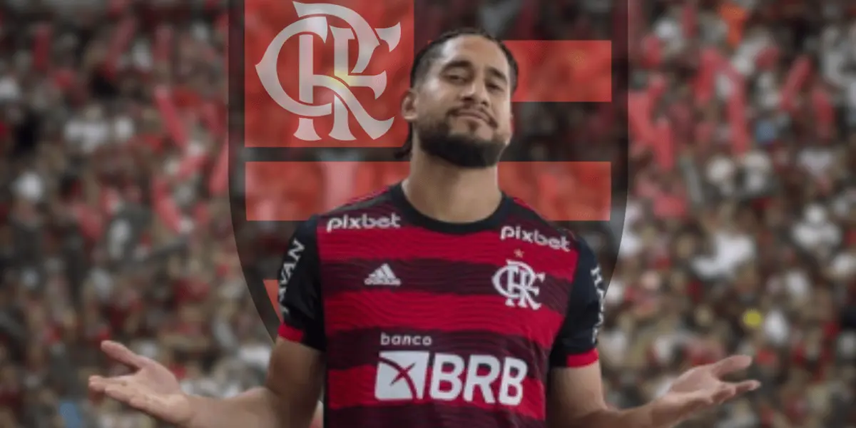 O jogador não faz parte dos lanos do Flamengo para 2024