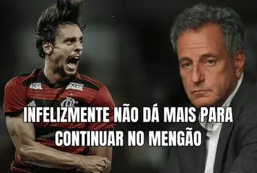 O jogador sairá do Flamengo na próxima temporada de 2024