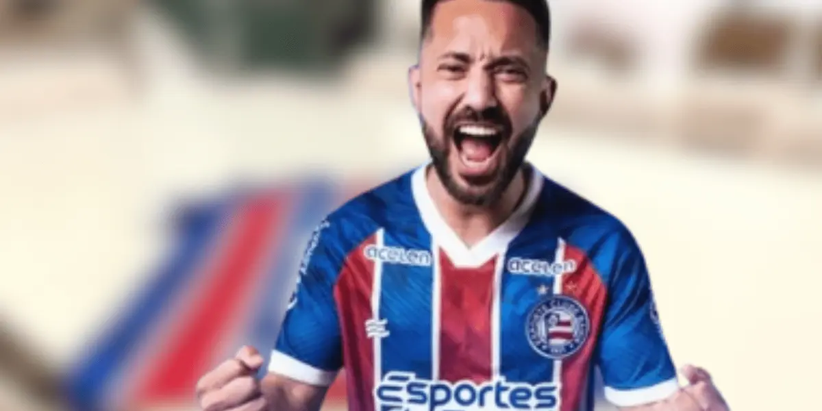 O jogador vai ser o novo camisa 10 do Bahia para as próximas temporadas