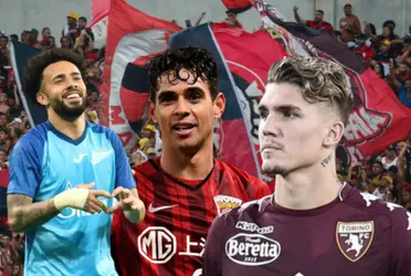 O jogadores chegam para a reformulação do Mengão para a próxima temporada