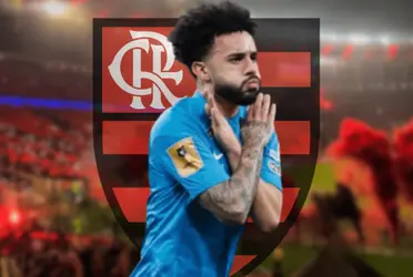 O time rubro-negro ainda sonha com a expectativa de ter o jogador 