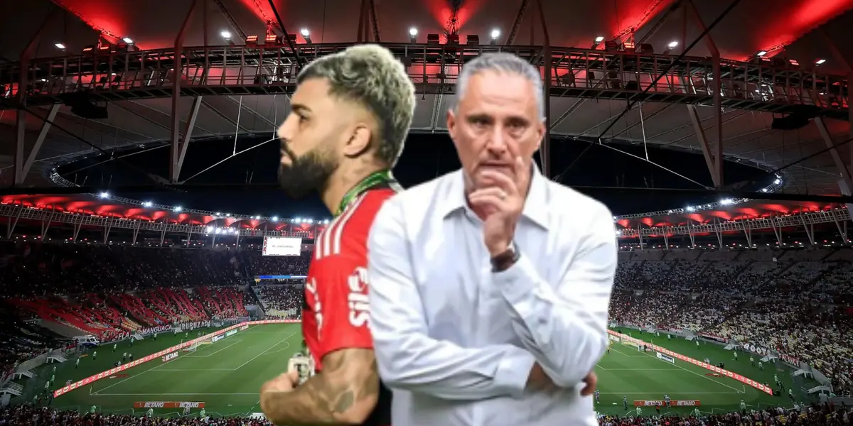 O treinador acabou deixando Gabigol no banco contra o Botafogo