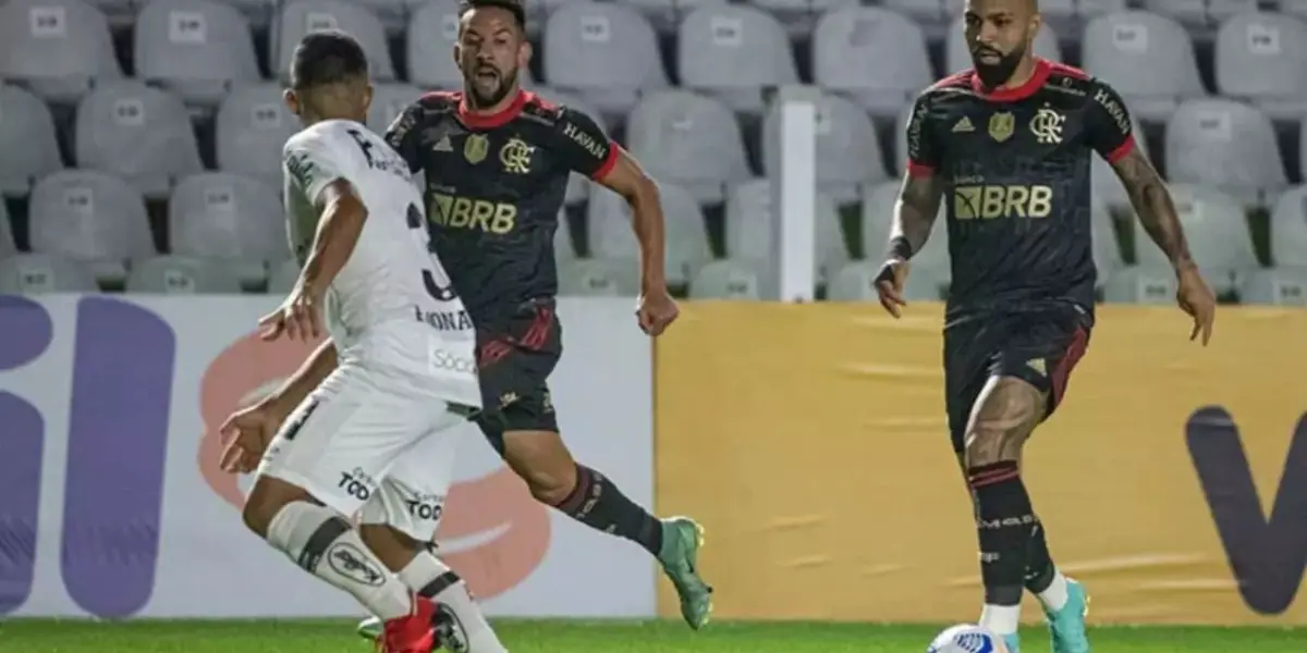 Partida disputada pelo Campeonato Brasileiro de 2021 contorno com atuação de gala de Gabigol depois de ameaças de dirigentes santistas