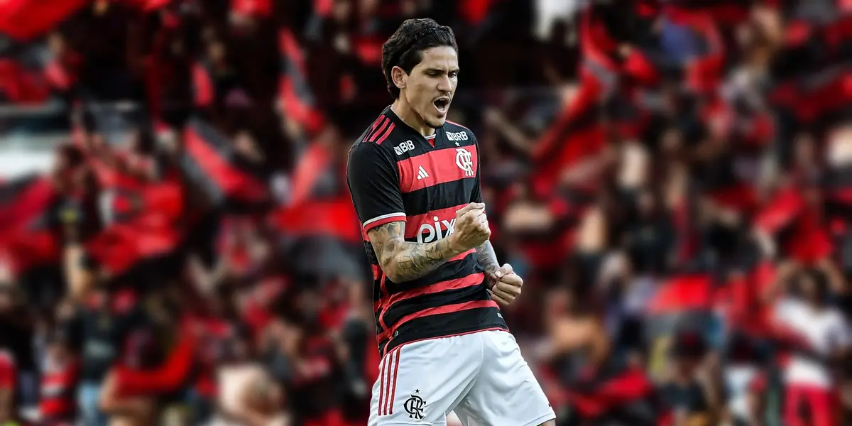 Pedro, atacante do Flamengo