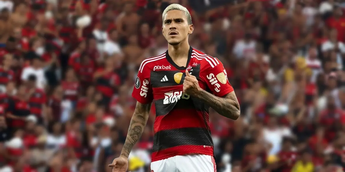 Pedro, atacante do Flamengo