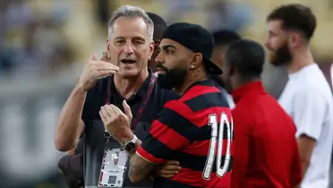 Rodolfo Landim e Gabigol