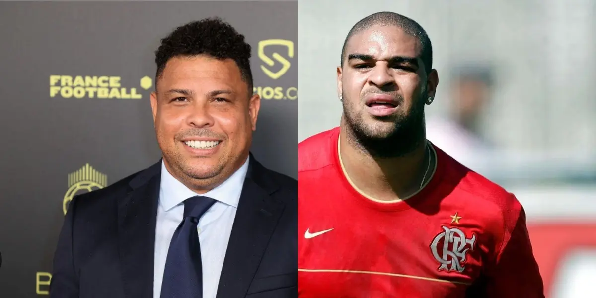 Ronaldo Nazario fez fortuna e comprou dois times, ao invés disso é a fortuna que Adriano o Imperador tem