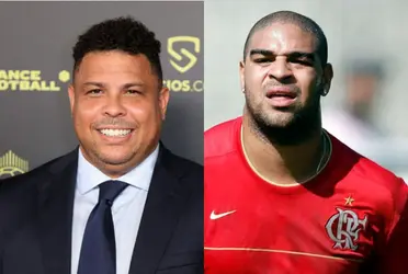 Ronaldo Nazario fez fortuna e comprou dois times, ao invés disso é a fortuna que Adriano o Imperador tem