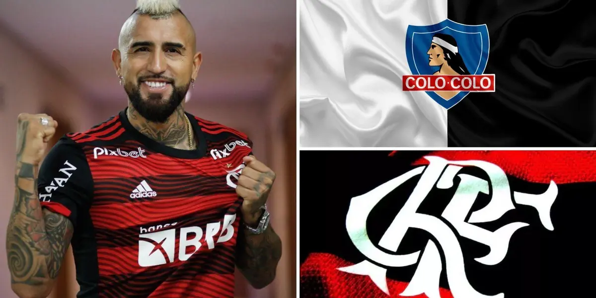 Sondado no mercado da bola, Arturo Vidal interessa a grande clube brasileiro, podendo deixar o Flamengo antecipadamente.