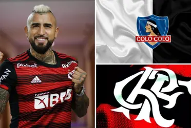 Sondado no mercado da bola, Arturo Vidal interessa a grande clube brasileiro, podendo deixar o Flamengo antecipadamente.