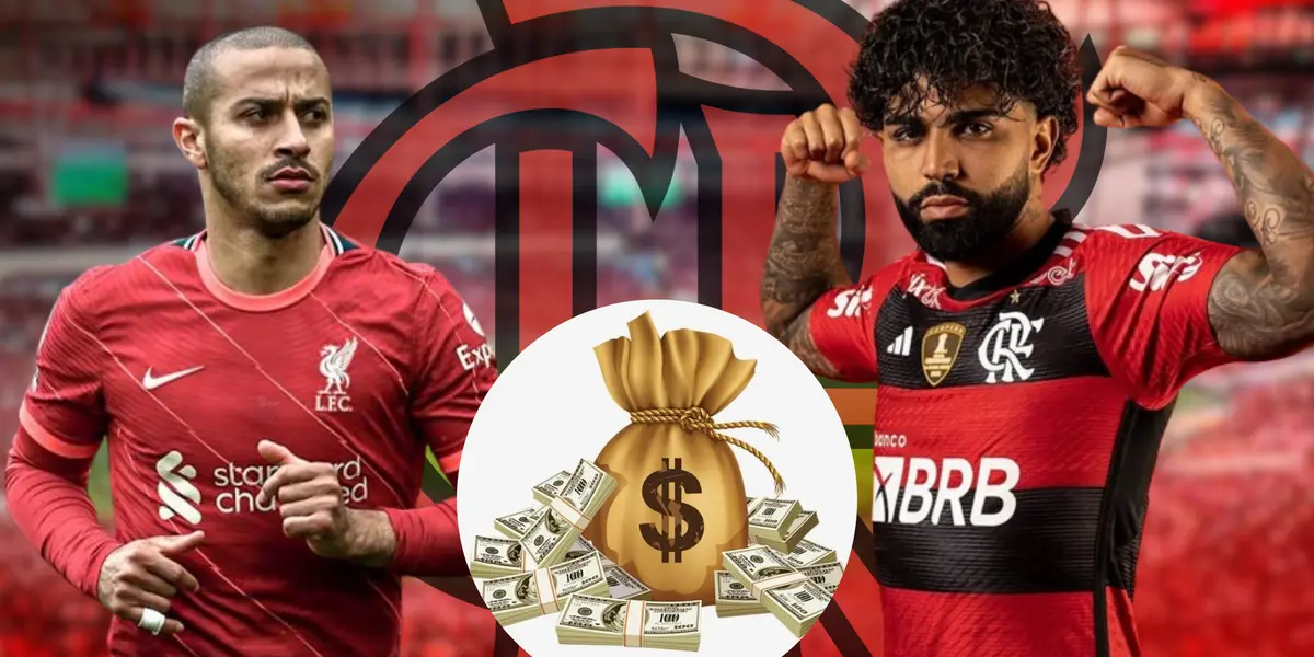 Thiago Alcântara e Gabigol