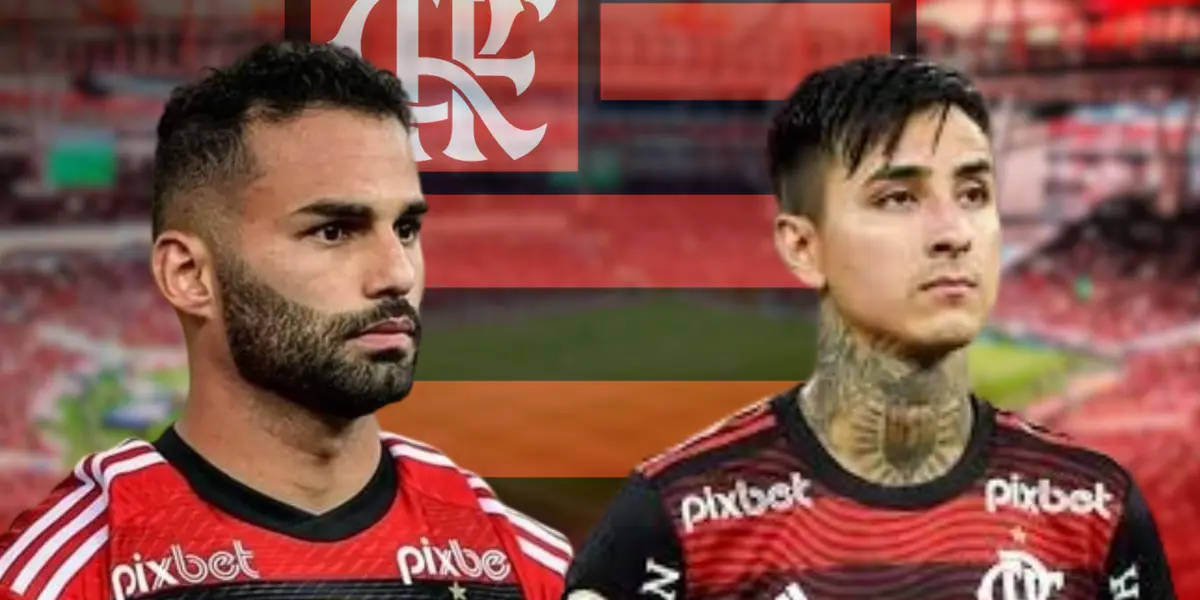 Thiago Maia e Erick Pulgar 