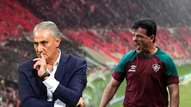 Tite e Fernando Diniz, treinadores de Flamengo e Fluminense