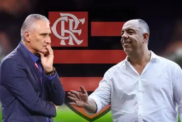 Tite e Marcos Braz