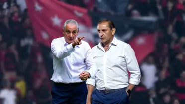 Tite e Ramón Díaz, treinadores de Flamengo e Vasco