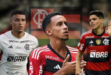 Victor Hugo, Matheus Gonçalves e Ayrton Lucas