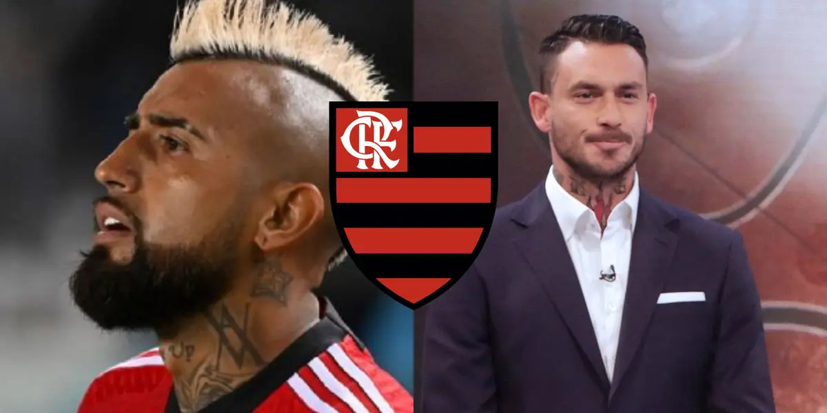 Vidal e Flamengo encerraram seu vínculo na última segunda-feira