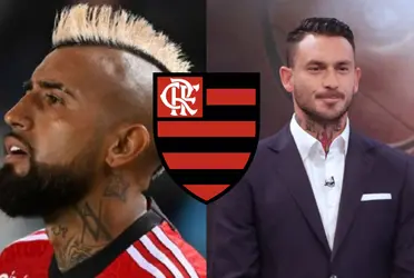 Vidal e Flamengo encerraram seu vínculo na última segunda-feira