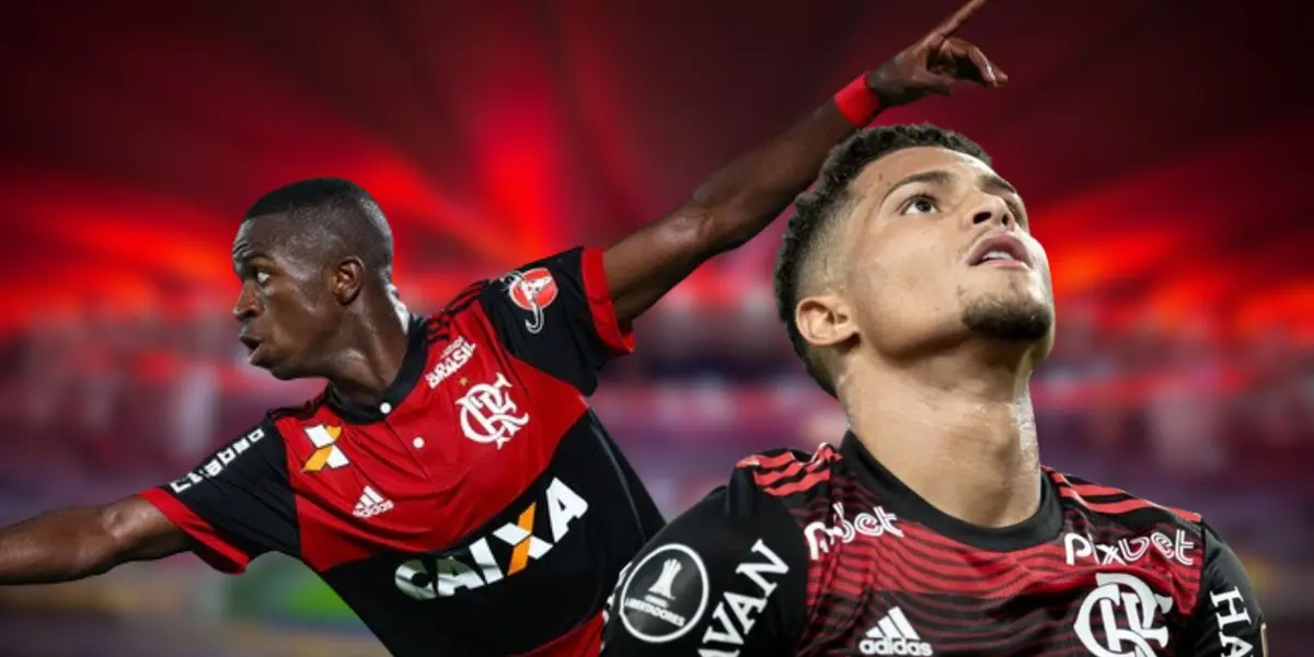 Vinicius Junior e João Gomes