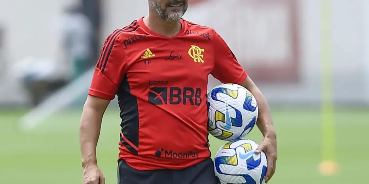 Vítor Pereira está no comando do Flamengo desde o início de 2023 