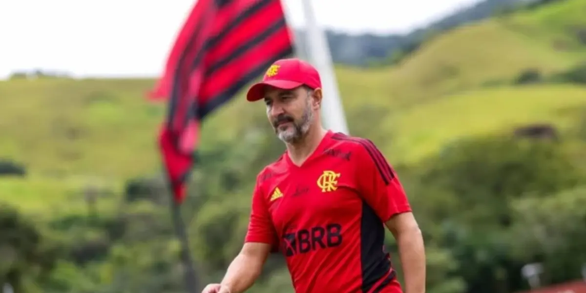 Vítor Pereira tem contrato com o Flamengo até dezembro de 2023